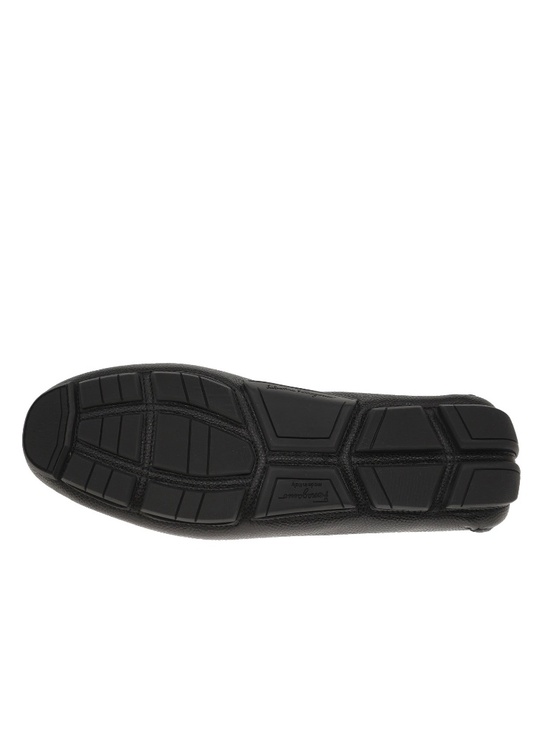 Salvatore Ferragamo Parigi Pebbled Black Leather Size 9 US New main image 8
